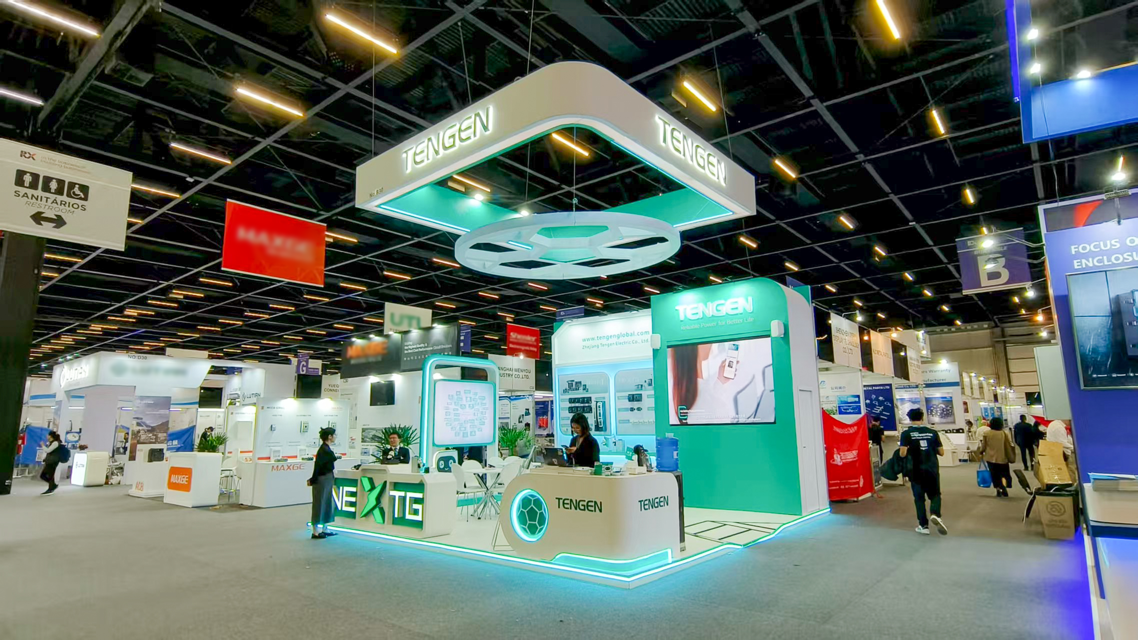 闪耀拉美丨pg电子站亮相FIEE巴西国际电力展